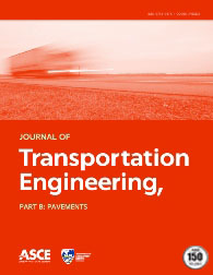 Go to Journal of Transportation Engineering, Part B: Pavements homepage