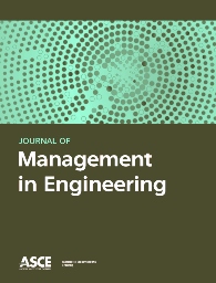 Go to Journal of Management in Engineering homepage
