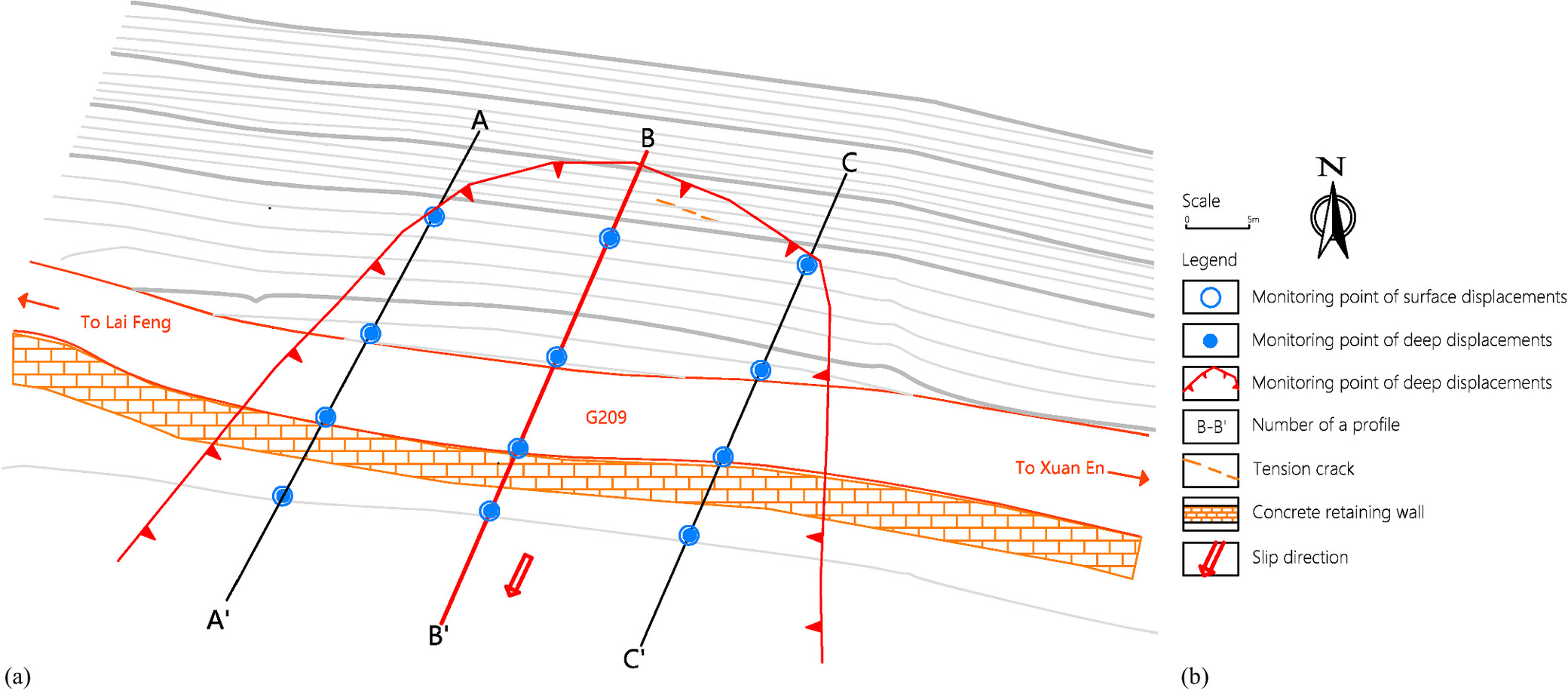 Displacement-Based Back-Analysis Frameworks for Soil Parameters of a Slope:  Using Frequentist Inference and Bayesian Inference, International Journal  of Geomechanics