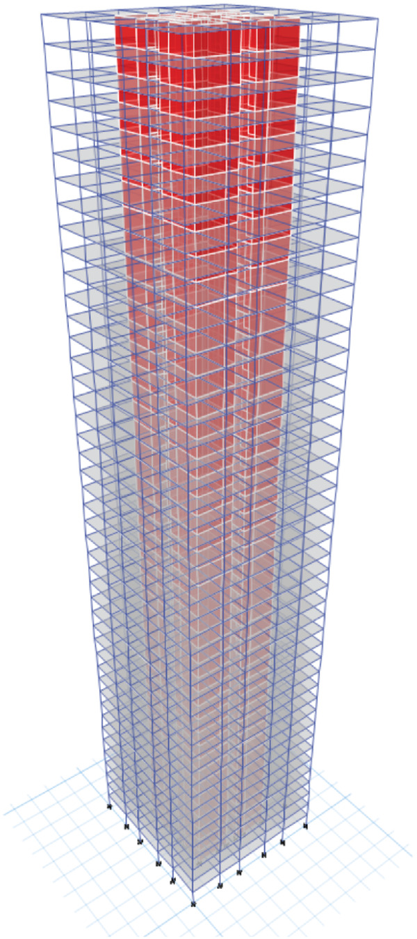 Wind-resistant design and equivalent static wind load of base-isolated tall  building: A case study - ScienceDirect