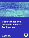 Go to Journal of Geotechnical and Geoenvironmental Engineering 