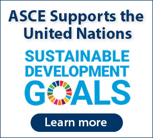 ASCE Supports the United Nations Sustainability Goals